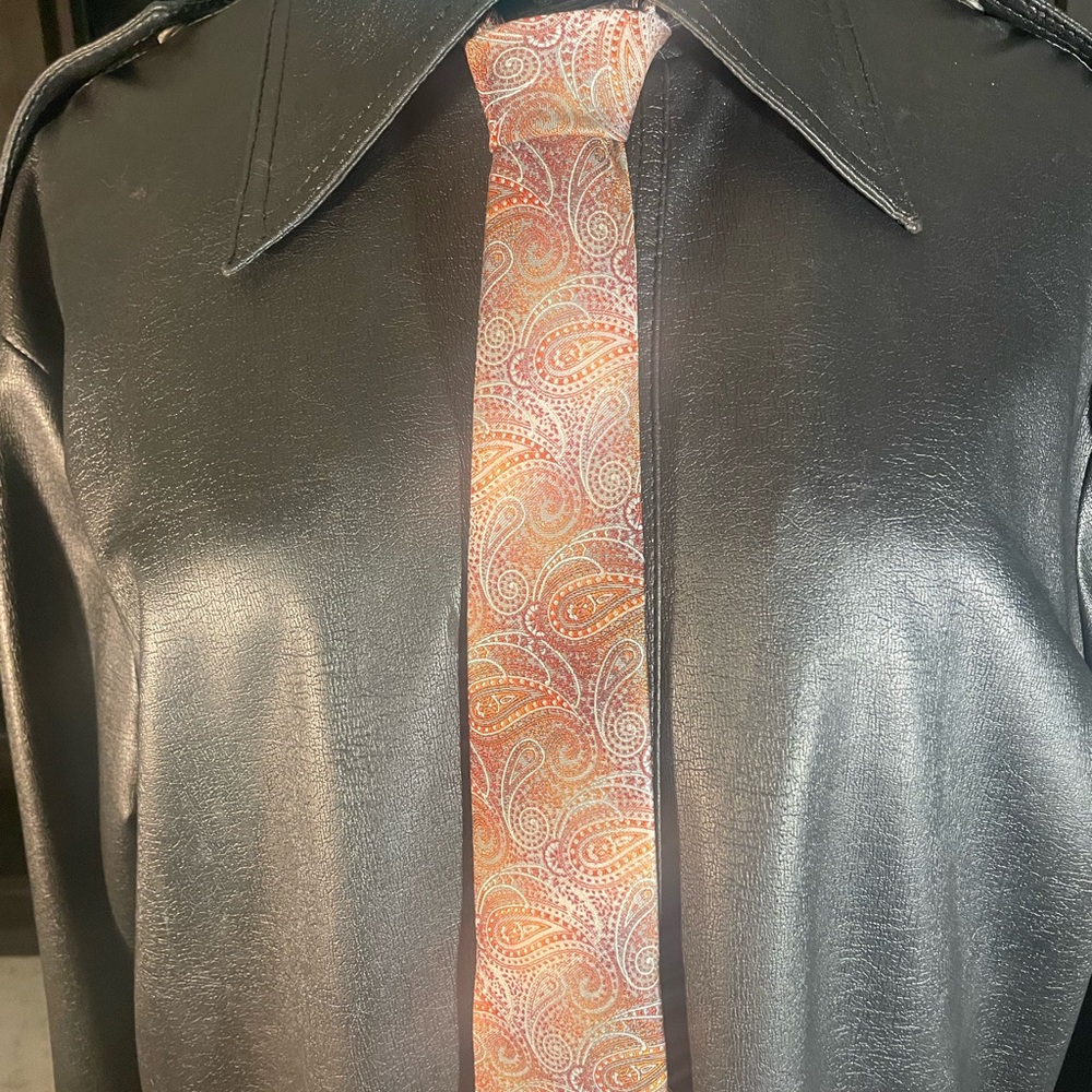 Mario Ferrari, vintage polyester tie